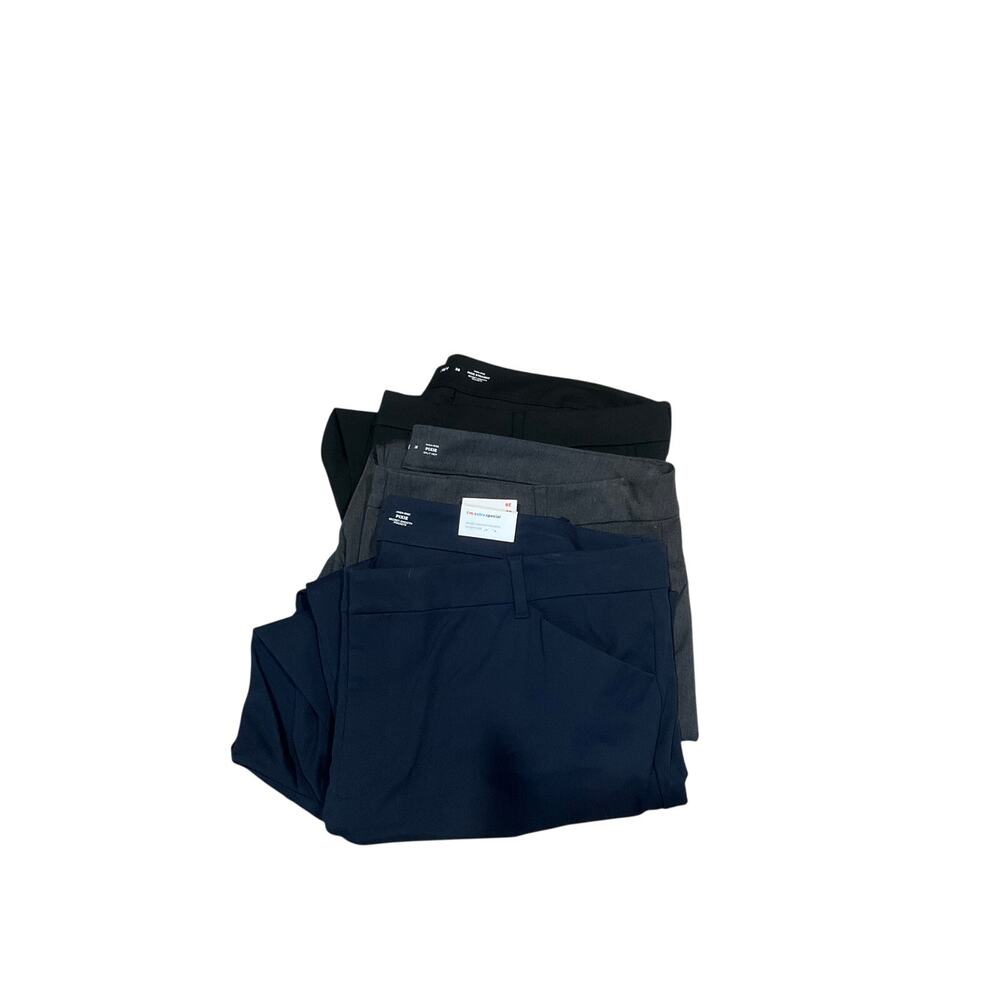 Old Navy Pants Women 26 Navy Grey Black Bundle NWT